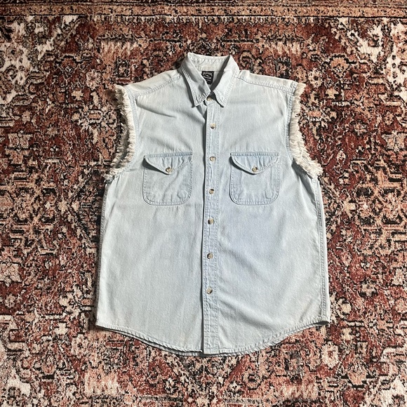 Lightning Clothing - Sturgis Denim Vest - Picture 1 of 7